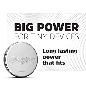 Energizer coin batteries give you big power for tiny devices