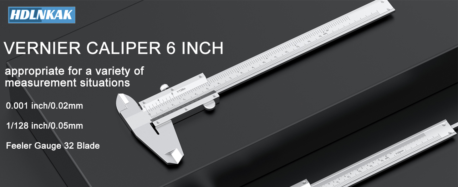 Vernier Caliper 6 Inch
