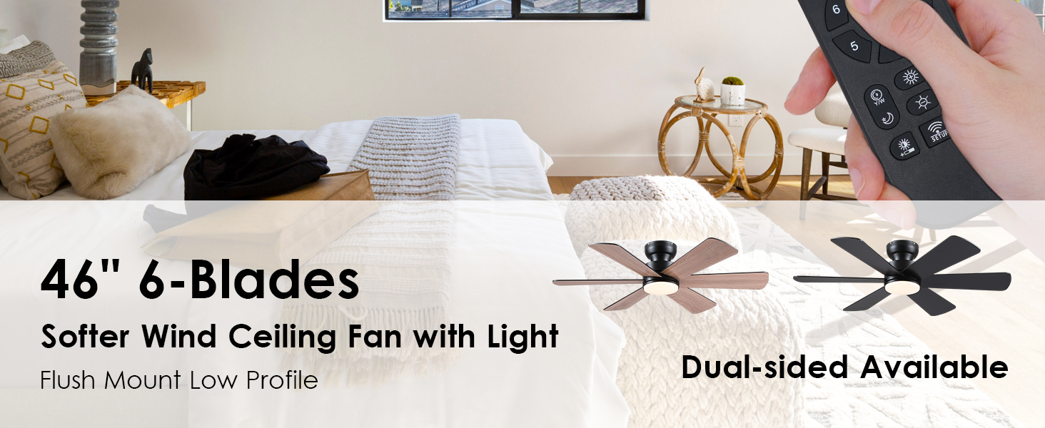 bedroom ceiling fans