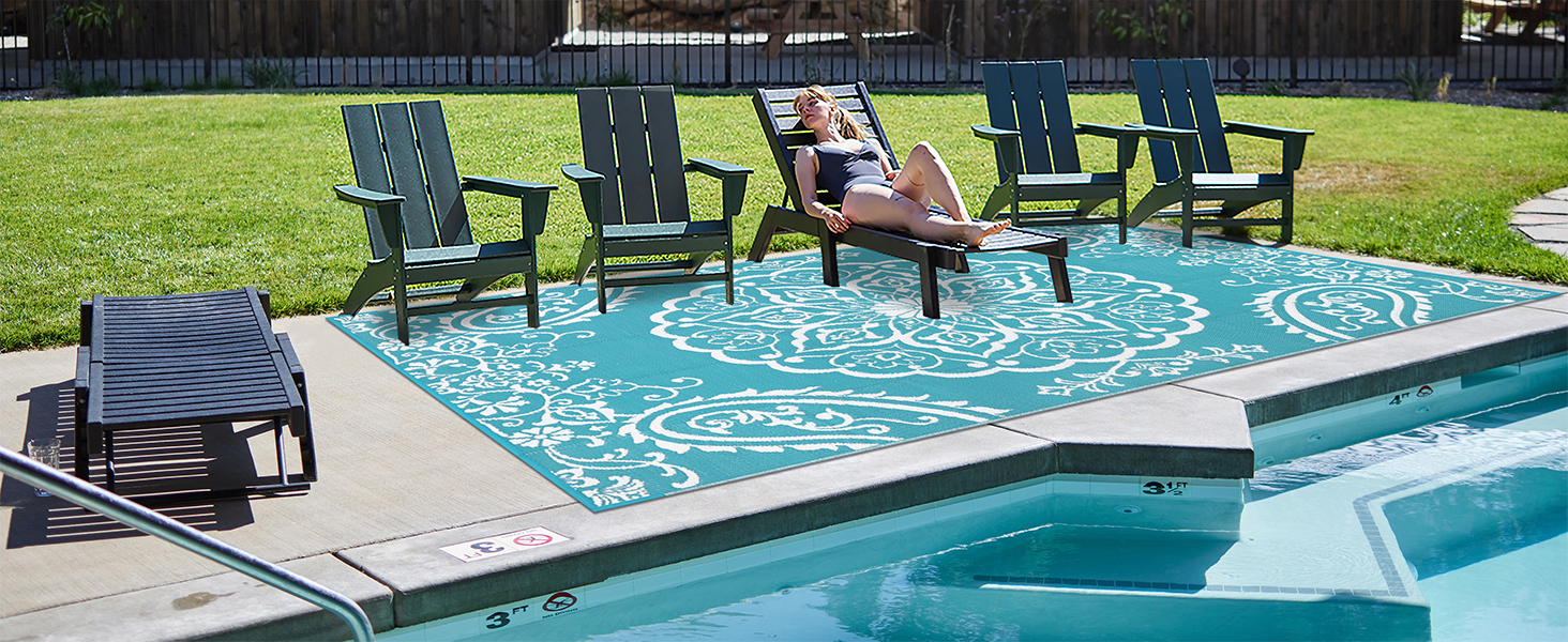 outdoor waterproof rug