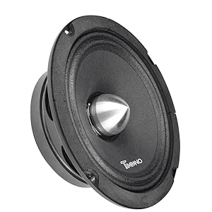 6.5 TPT-MR6-4 Bullet Midrange Speaker 500 Watts 4 Ohm