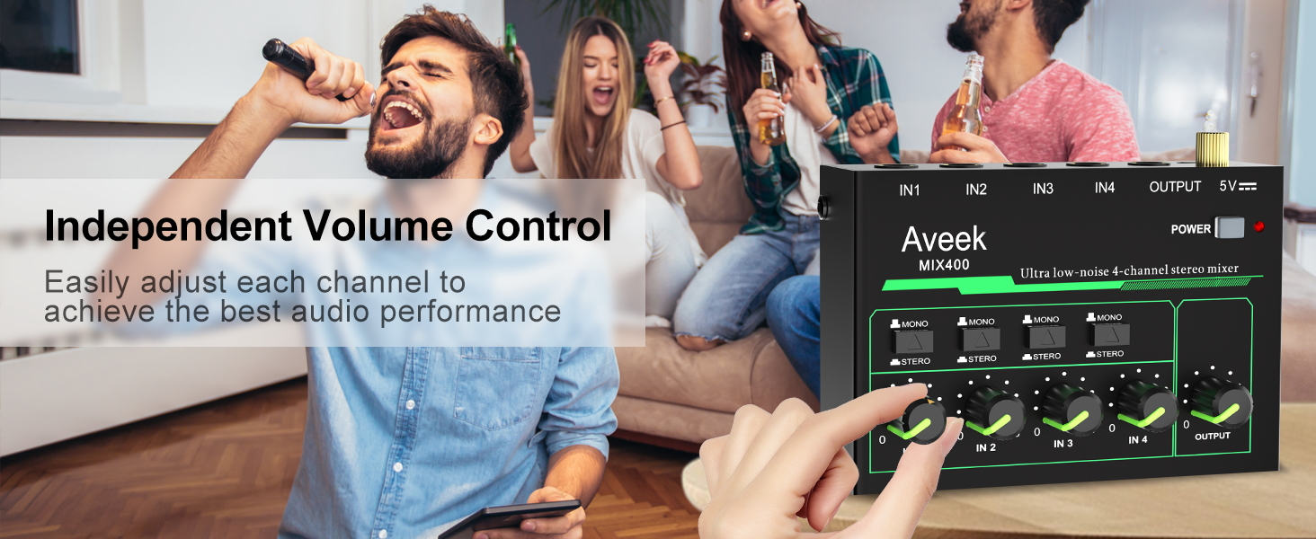 4 channel mixer audio mixer small mini audio mixer goxlr sound board xlr interface behringer djmixer