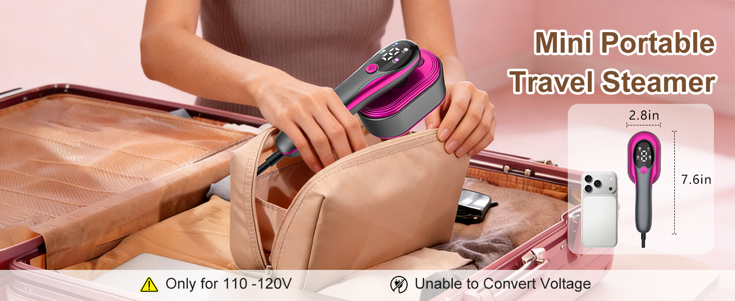 KOKABI Travel Steamer for Clothes