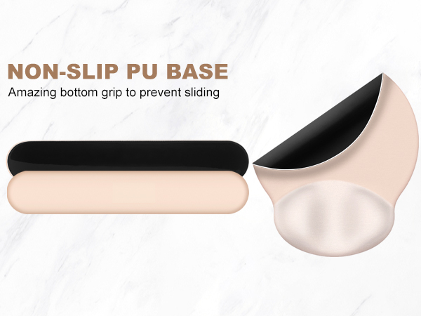 non-slip Pu base mousepad