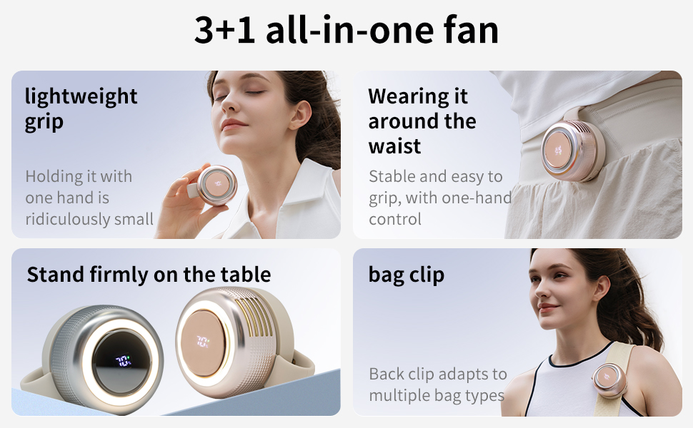 Clip on fan