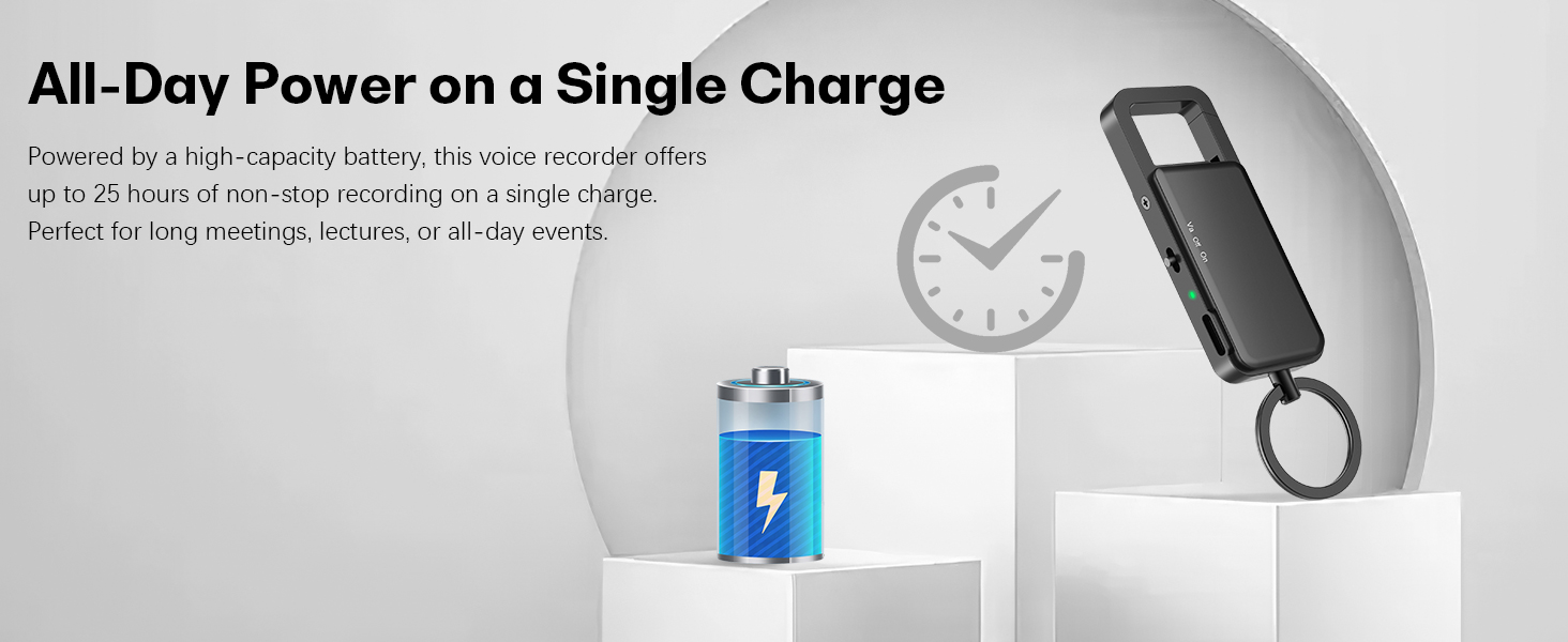 All-Day Power on Single Charge
