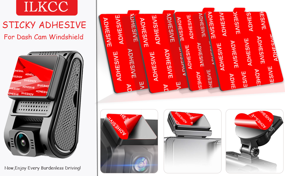 Adhesive Sticky Pads for Dash Cam
