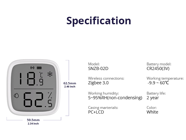 sonoff temperature and humidity sensor