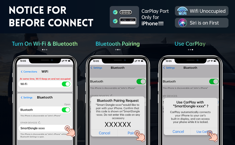 car play wireless adapter