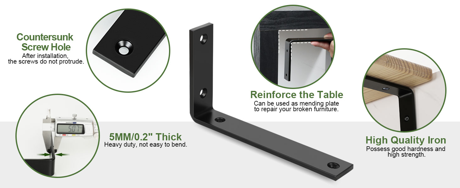 7 inch Shelf Bracket