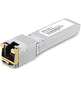 Bliyee 1000Base-T RJ45 SFP Module | 1.25G Copper SFP Transceiver | SFP to Ethernet | Hot Pluggabl...