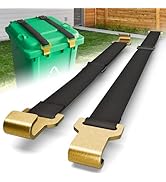 Wuno Shop Trash Can Lid Locks for Animals, Garbage Can Locks, Trash Can Straps Clips for Raccoons...