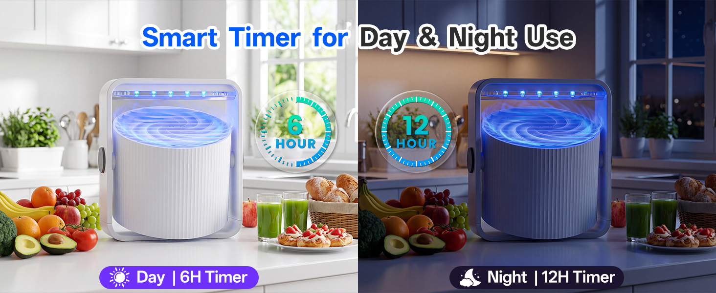 mosquito fly trap for smart timer