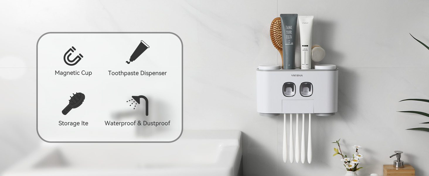 bathroom toothbrush holder