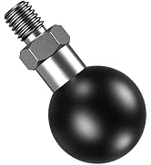 BRCOVAN 1'' Ball Adapter with M8 x 1.25 Threaded Post Compatible with RAM Mounts B Size 1 Inch Ba...