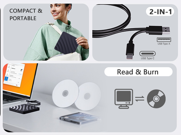 external cd/dvd drive for laptop