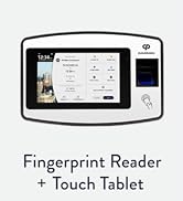 Acroprint CloudPunch Time Clock with Built-in Fingerprint Scanner, Proximity Card Reader and PIN ...