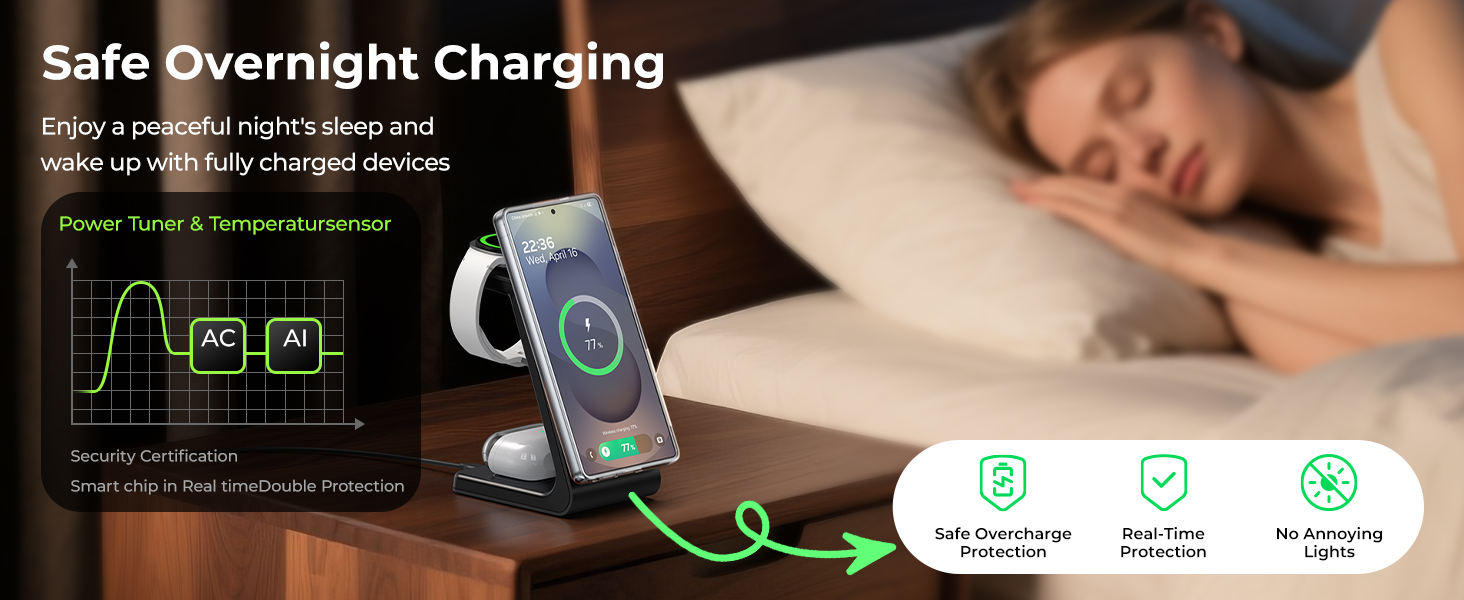 3 in 1 Mag-Safe Charging Station