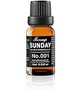 Gooamp SUNDAY-001 Diffuser Oil Essential Oils Blend - Vanilla/Rose/Jasmine - 10mL 0.33fl.oz - Sui...