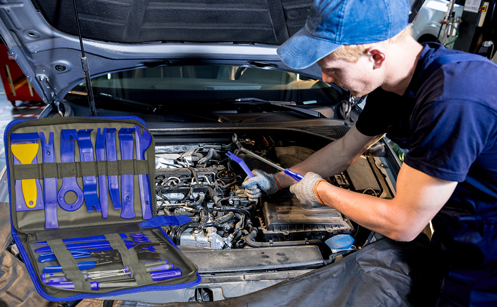 Eaukar 250 Pcs Trim Removal Tool Kit, Car Removal Tool Kit