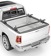 AA-Racks Model APX2503 79" Full-Size Low Profile Heavy Duty Aluminum Truck Bed Rack for Trucks an...