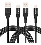 Amaitree Lightning Cable 4Ft [2Pack], [Apple MFi Certified] 3A Fast Charging iPhone Lightning Cab...