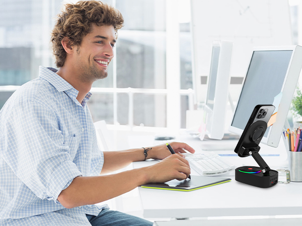 wireles buletooth speaker phone holder