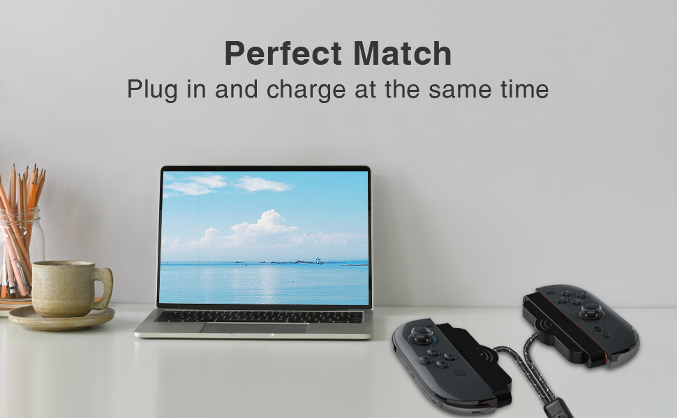 BRONAL Switch 2 NS2 joycon Magnetic Charging Cable