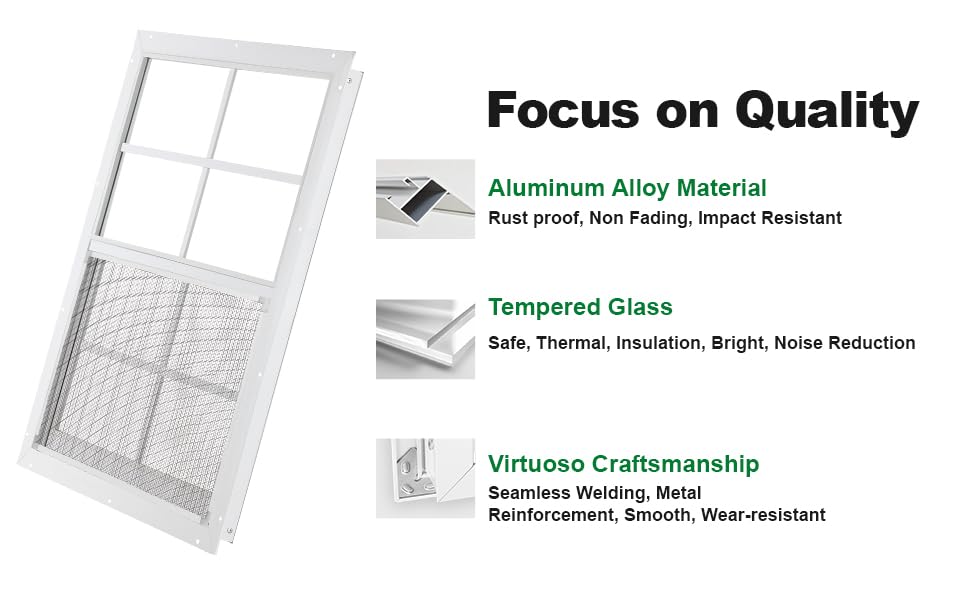 Aluminue Alloy Material Window, Tempered Glass, Virtuoso Craftsmanship