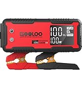 GOOLOO GT4000S Jump Starter 4000 Amp Car Starter 100W Two-Way Fast-Charging Portable Car Battery ...