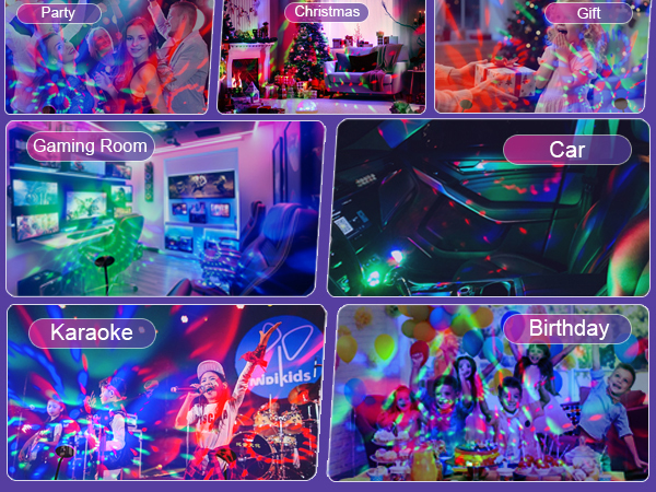 Party / Gift / Gaming Room / Christmas / Birthday / Car / Karaoke