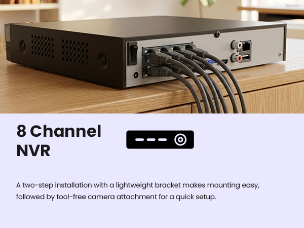CN251 8 Channel NVR
