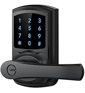 HIDALIFE Keyless Entry Door Lock, Keypad Door Lock with Handle, Electronic Door Lock, Touchscreen...