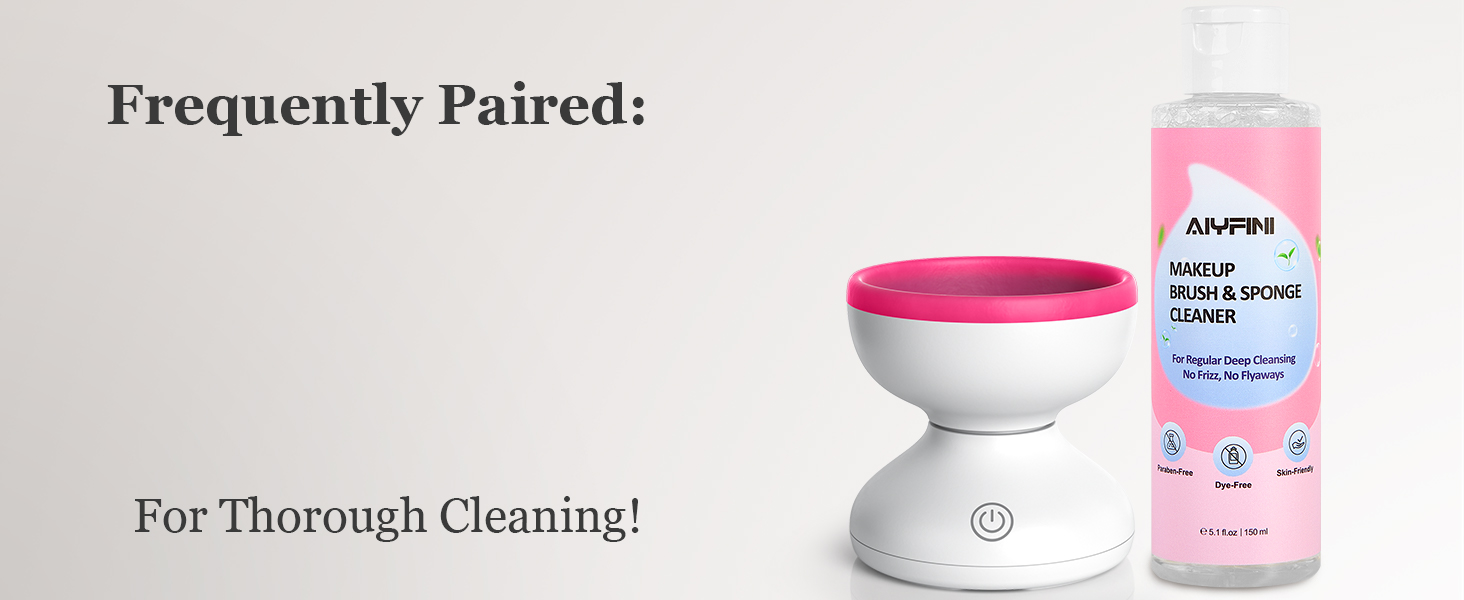 for thorough cleaning makeup brush cleaning kit
