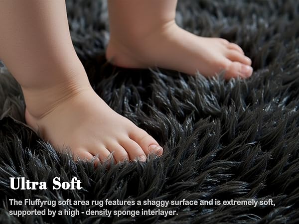 fluffy rug