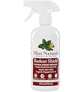 Mint Naturals Rodent Defense – Organic Peppermint Oil Mouse Repellent Spray, Natural Rodent &amp; Mou...