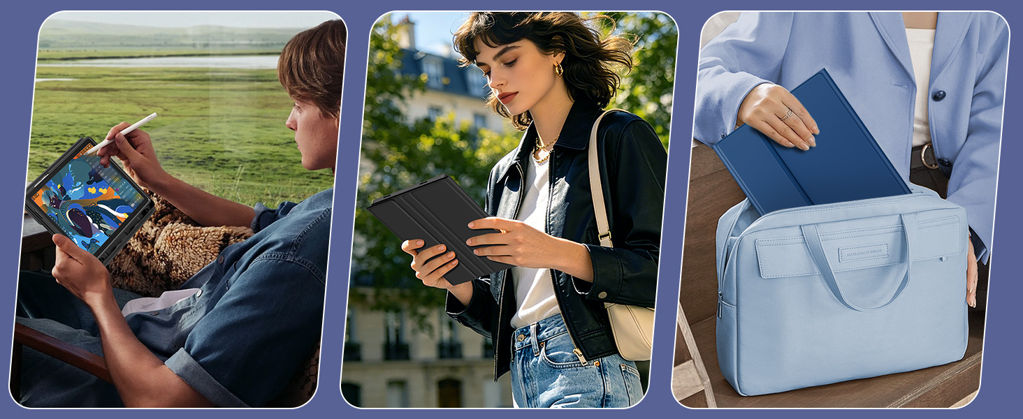 galaxy tab a9+ case with keyboard mouse
