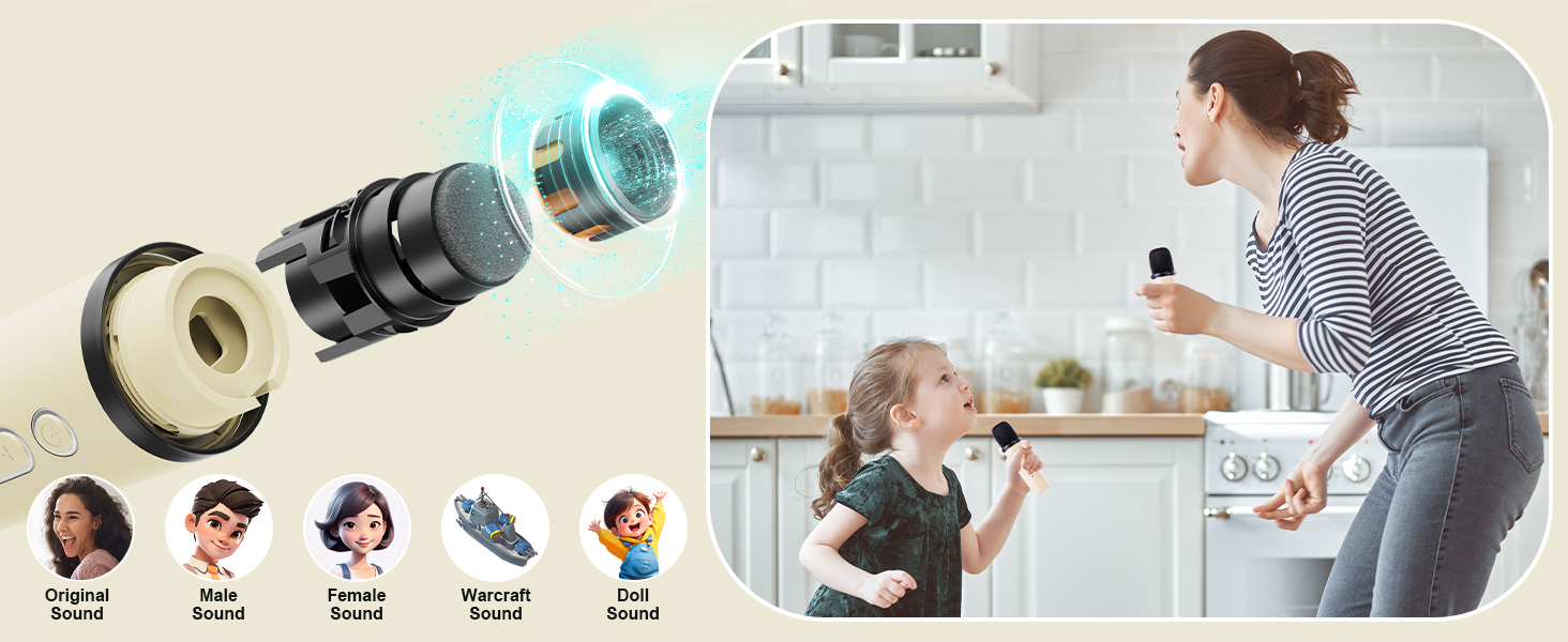 Mini Karaoke Machine for kids