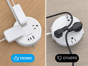 widely spaced power strip