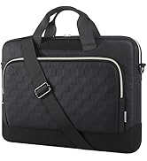 DOMISO 17.3 inch Laptop Bag for Dell XPS/HP Envy 17 Waterproof Business Briefcase with Shoulder S...