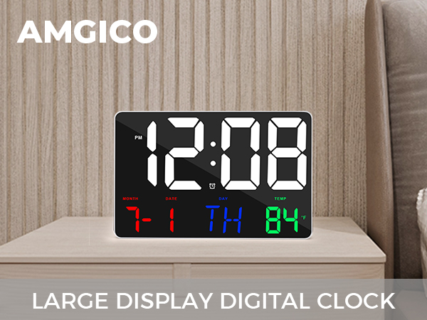 digital clock for classroom