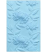 UCEC Embossing Folder for Card Making, 3D Textured Floral Plastic Embossing Folders for DIY Scrap...