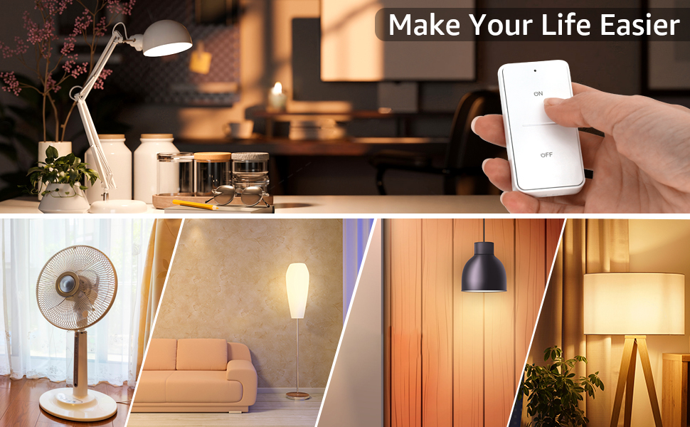 Wireless Wall Mounted Light Switch