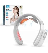 COMFIER Cordless Neck Massager for Pain Relief Deep Tissue, Vibration Travel Massager,Portable Ne...