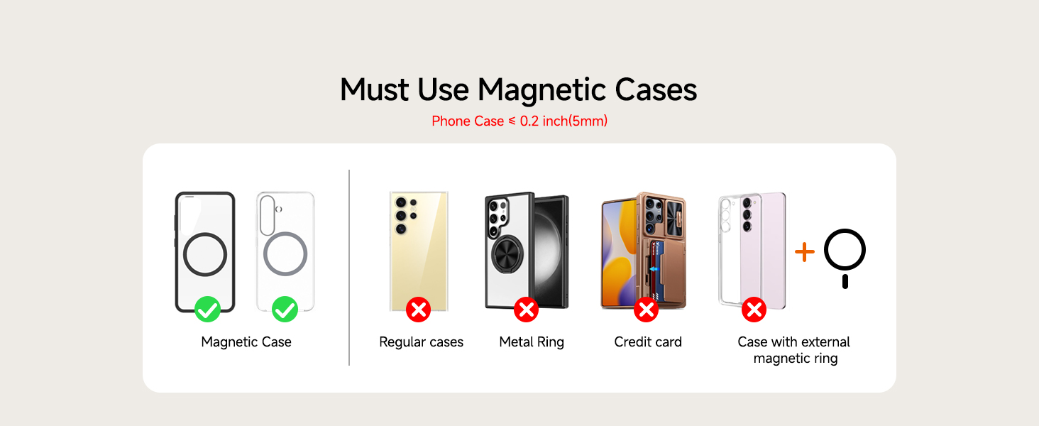 s25 magnetic charger