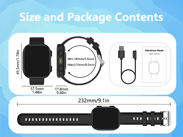 Size and Package Contents