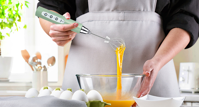 Granite milk frother