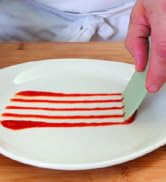 Mercer Culinary Silicone 8 Piece Plating Wedge Set, Multicolor