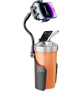 toocki Cup Holder Phone Mount for Car, Universal 360° Adjustable Gooseneck Cell Phone Cup Holder ...