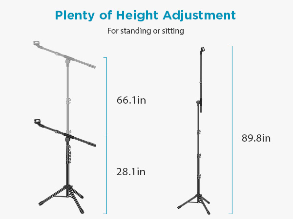 tripod microphone stand
